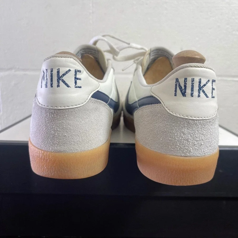 Nike Killshot 2 432997-107 Sail Navy Gum White Suede Leather Sneaker‎ Mens 13 US